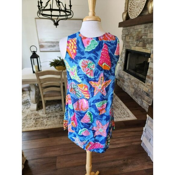 Cotton‎ Floral Tropical Cotton Summer Dress Swim Cover Up Dress - Picture 4 of 8